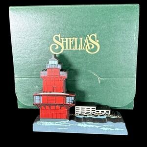 Newport News Middle Ground Light, Virginia Shelia's Shelf Sitter‎ with Box 2000